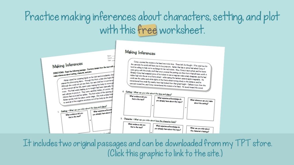 Teaching Inference – All-Star ELA